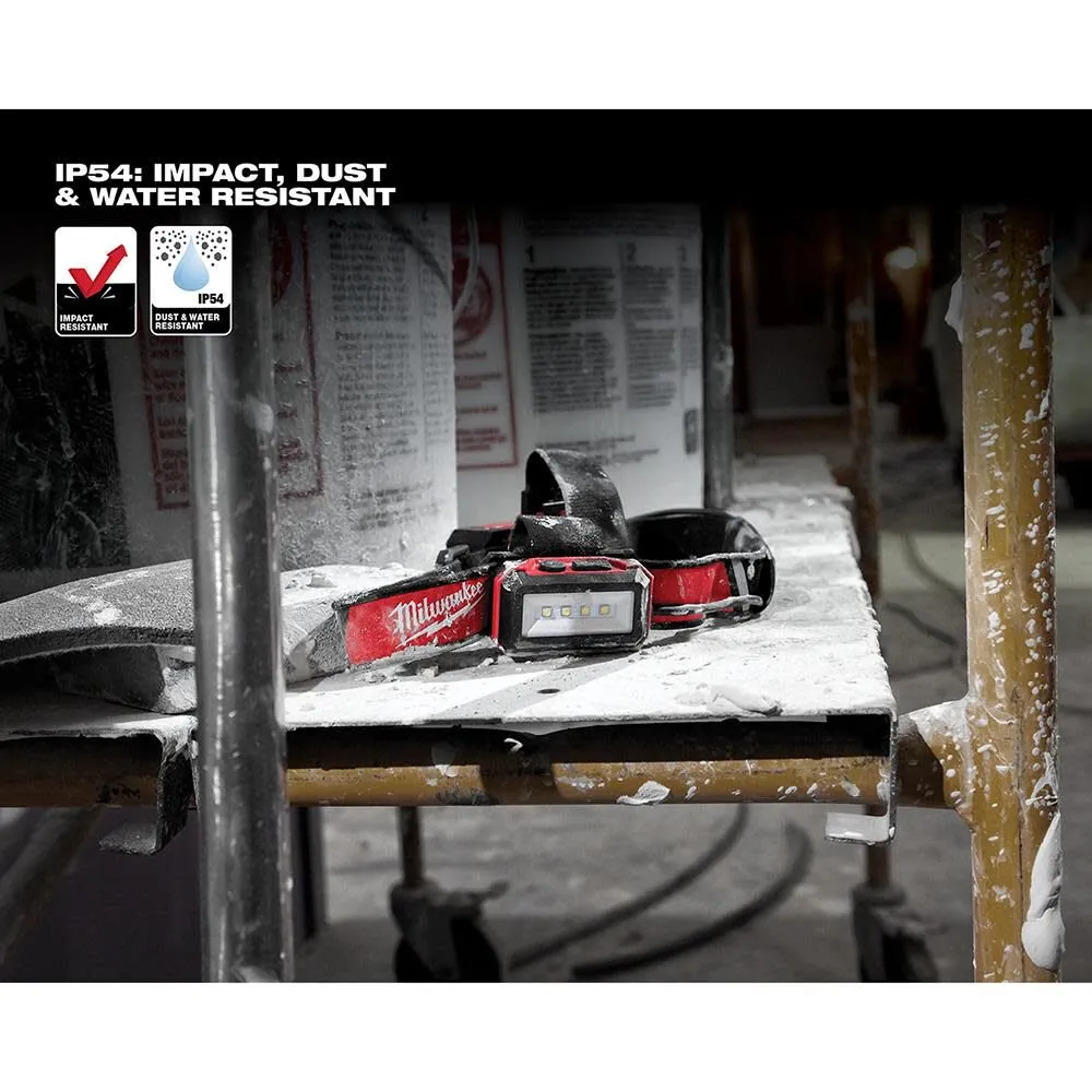 Milwaukee 2115-21 REDLITHIUM USB Low-Profile Headlamp