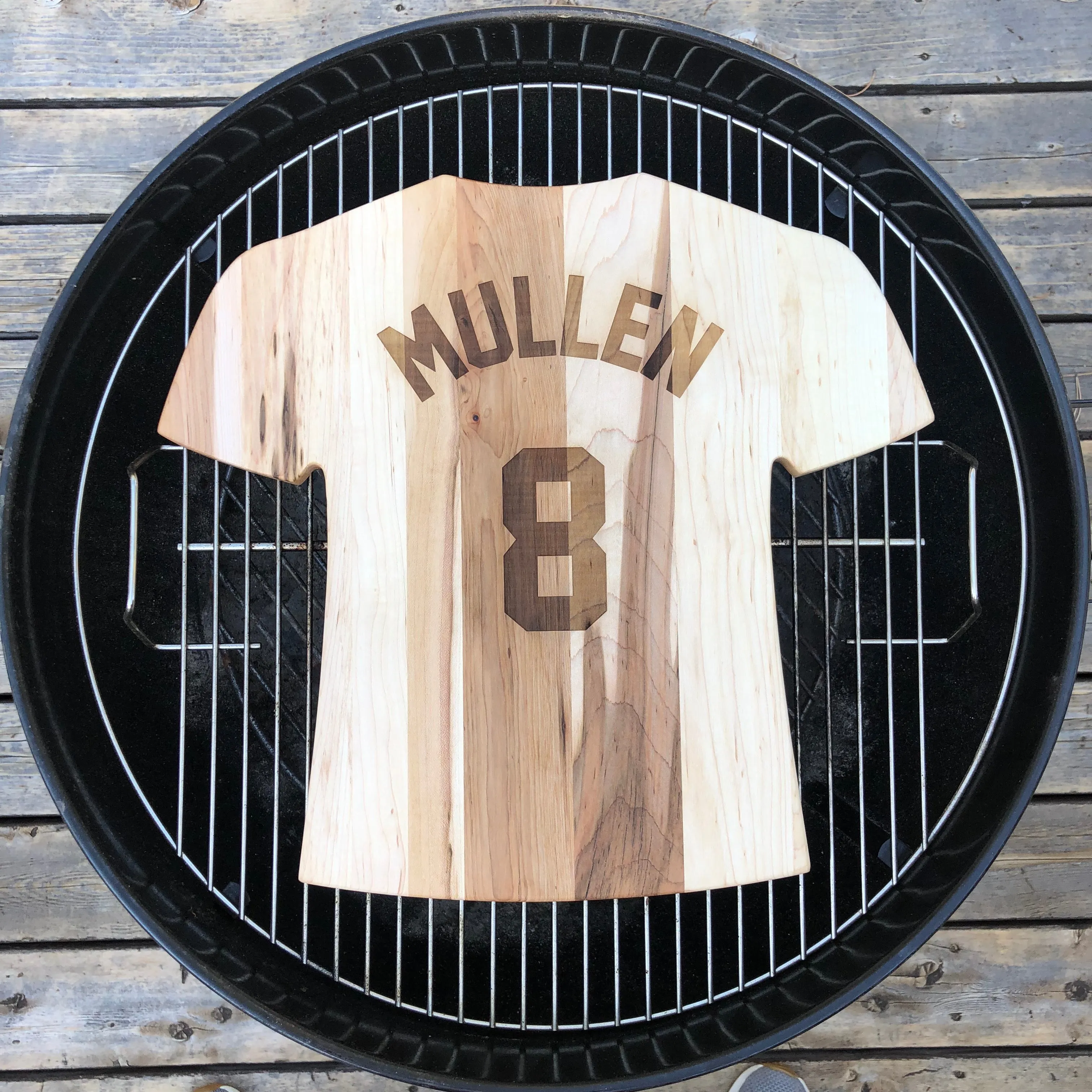 Milwaukee Brewers Team Jersey Cutting Board | Customize With Your Name & Number | Add a Personalized Note