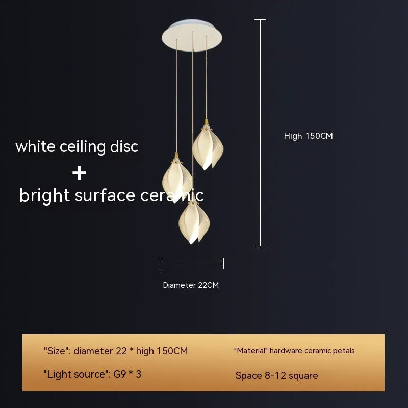 Modern Contemporary Luxury Lily Chandelier