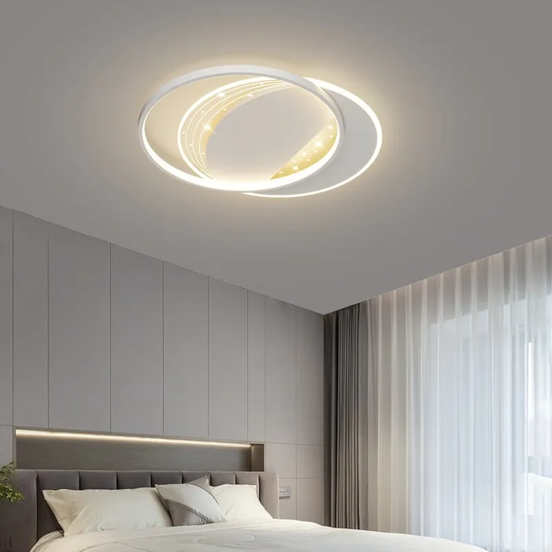 Modern Minimalist Whole House Combination Chandeliers Living Room Bedroom Ceiling Lamp Creative Led Atmospheric Pendent Lights