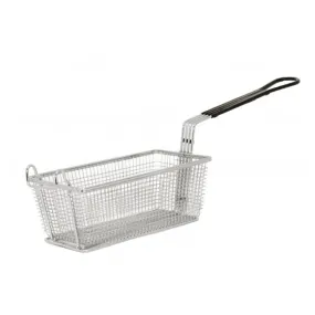 Nella Fryer Basket 11" x 5.5" x 4" with Black Handle