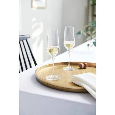 Open Box - 8oz 4pk Glass Atherton Champagne Glasses - Threshold