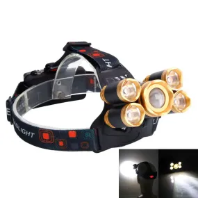 Outdoor 3.7V 2400LM Flexible Zoom Highlight Headlamp-Outdoor Headlamp