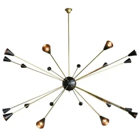 Oversized Italian Sputnik Light