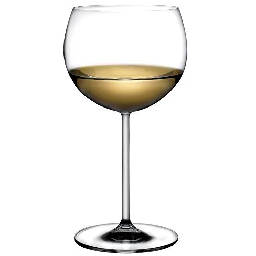 Pasabahce Nude Series Bourgogne Blanc Crystal Wine Glass - Set of 6 (550 ml)