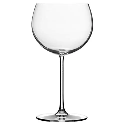 Pasabahce Nude Series Bourgogne Blanc Crystal Wine Glass - Set of 6 (550 ml)