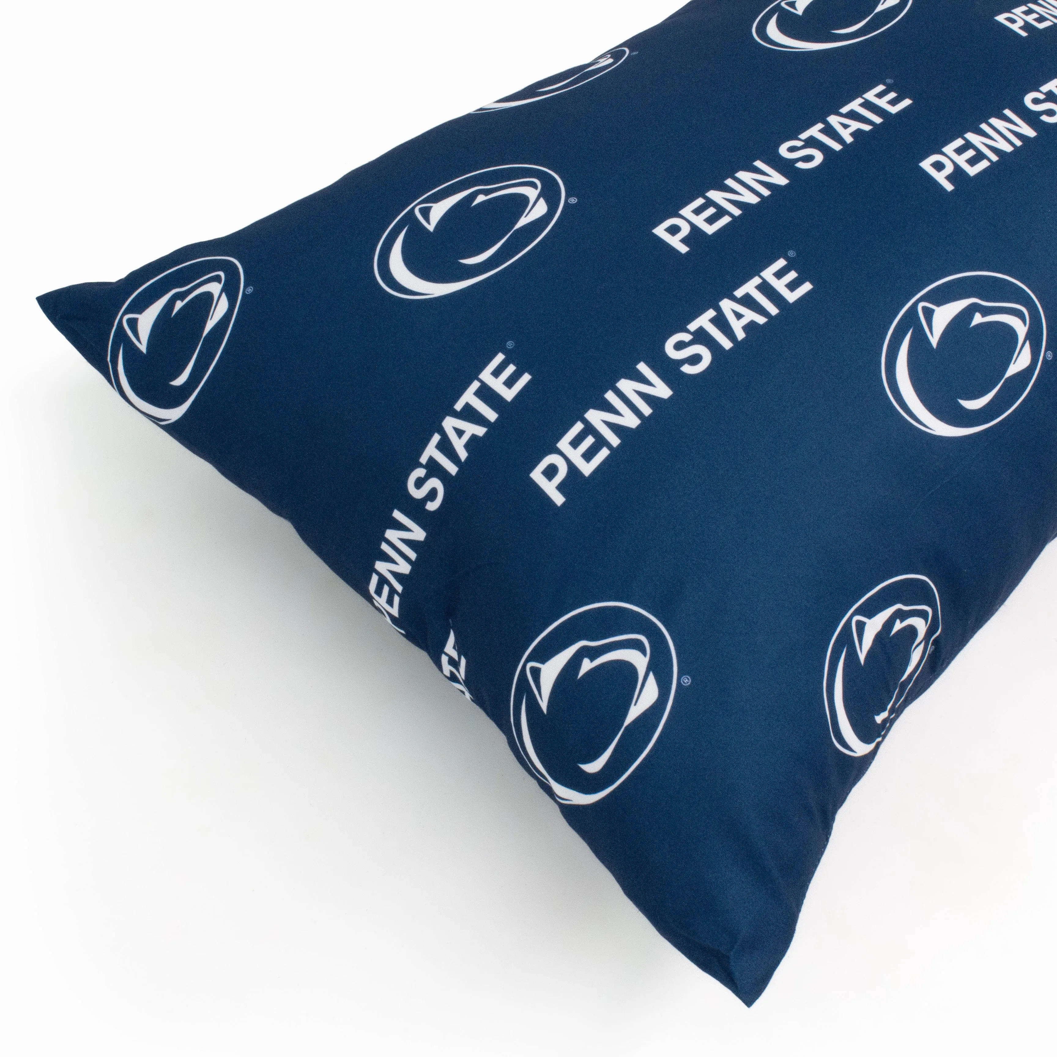 Penn State Nittany Lions Body Pillow Pillowcase