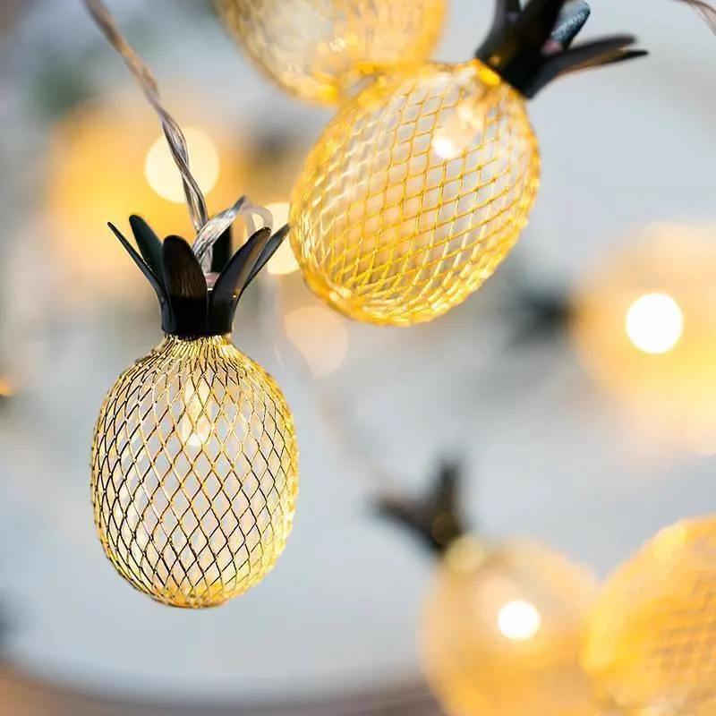 Pineapple String Lights 10 LED Garland