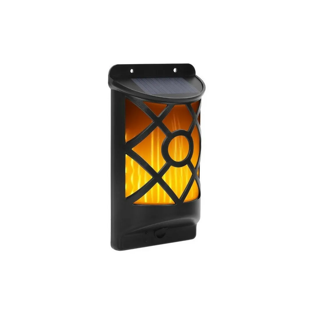 POWERplus Kiwi Solar Powered Flame Effect Wall LIght