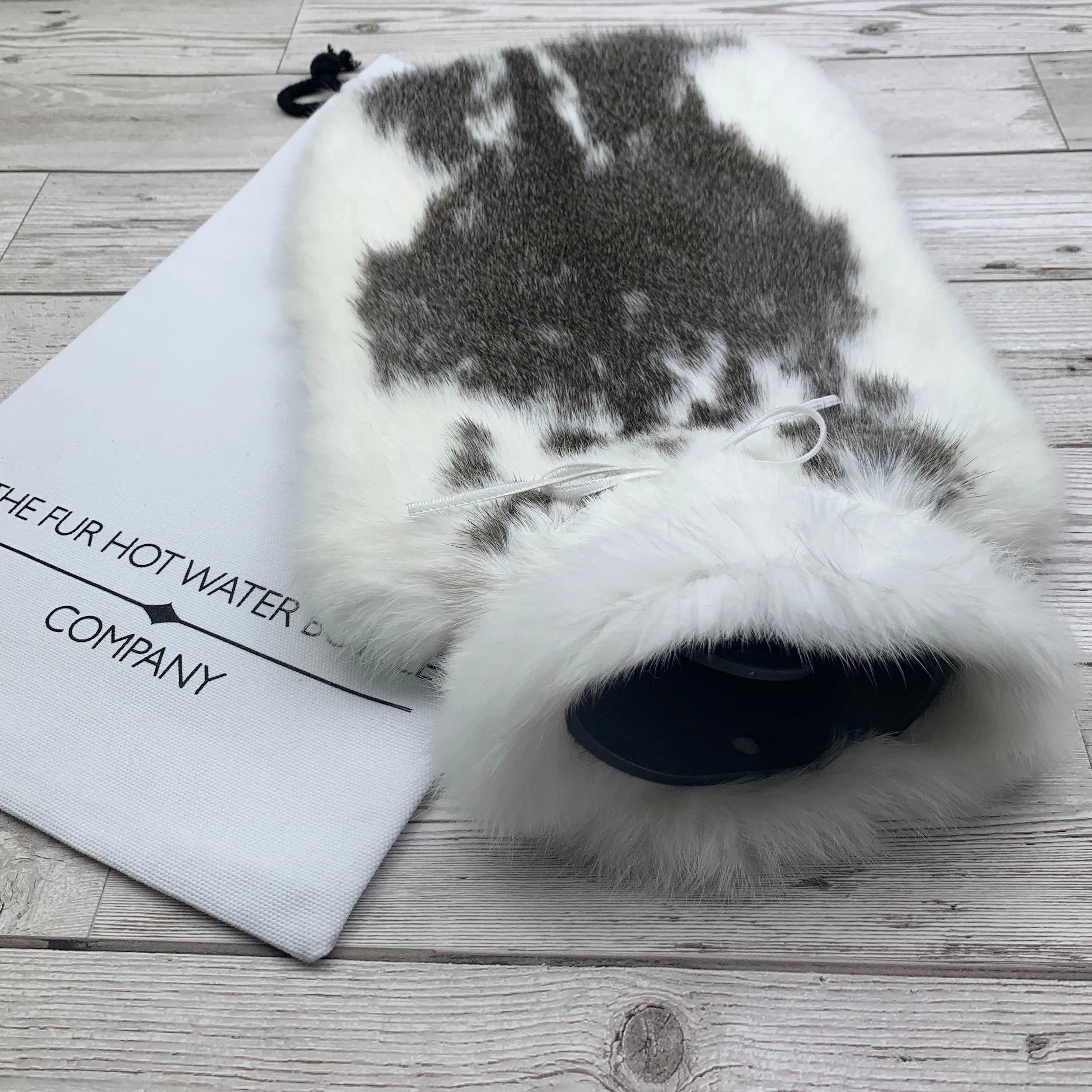 Rabbit Fur Luxury Hot Water Bottle | A warm embrace on a chilly night