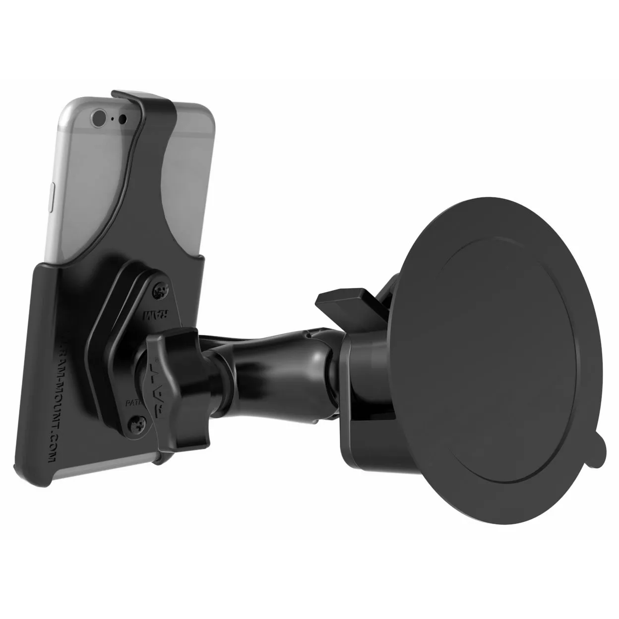 RAM® Twist-Lock™ Suction Cup Mount for Apple iPhone Xs Max, 7 & 6 Plus