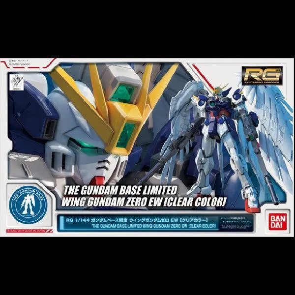 RG 1/144 The Gundam Base Limited Wing Gundam Zero EW [Clear Color]