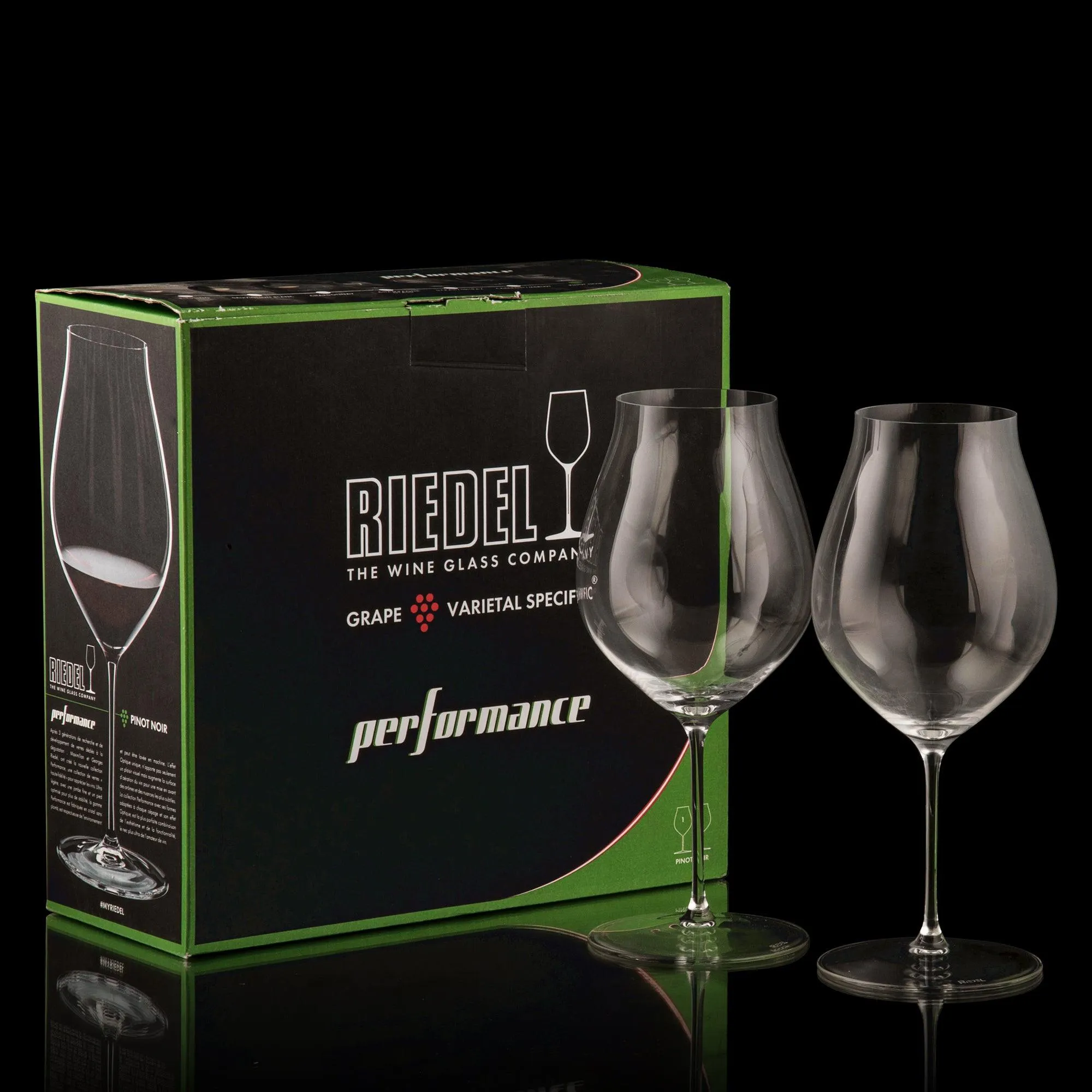 RIEDEL PERFORMANCE WINE GLASS-SET OF 2, PINOT NOIR, MADE IN GERMANY