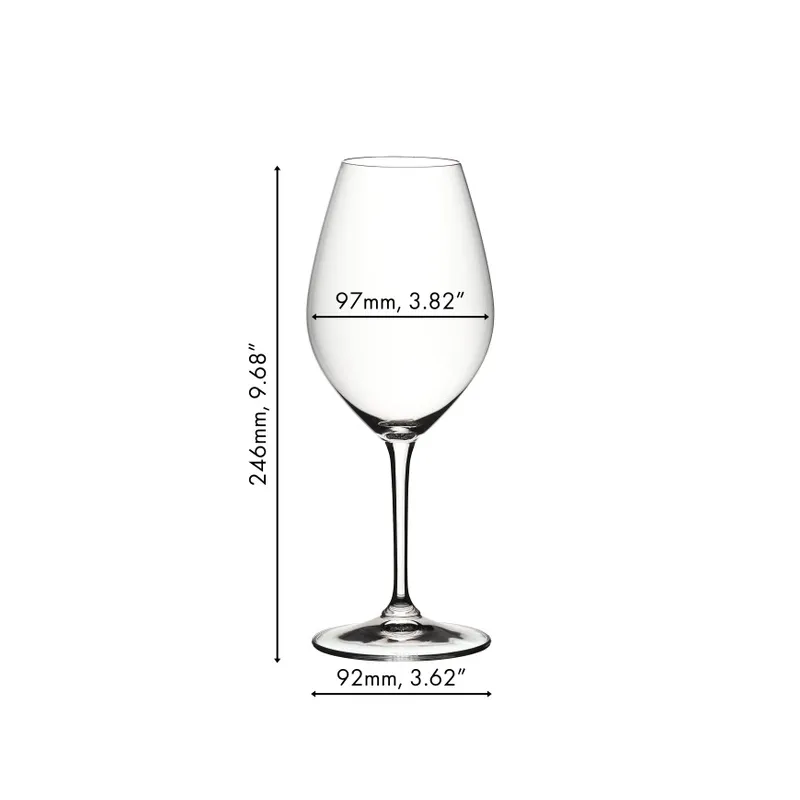 Riedel Set of 2 Wine Friendly Red Wine Glasses