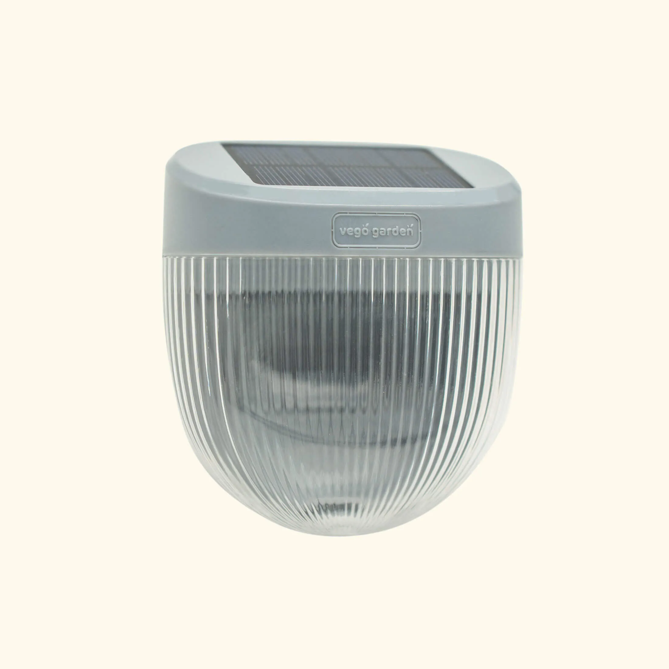 Rippled Solar Garden Light