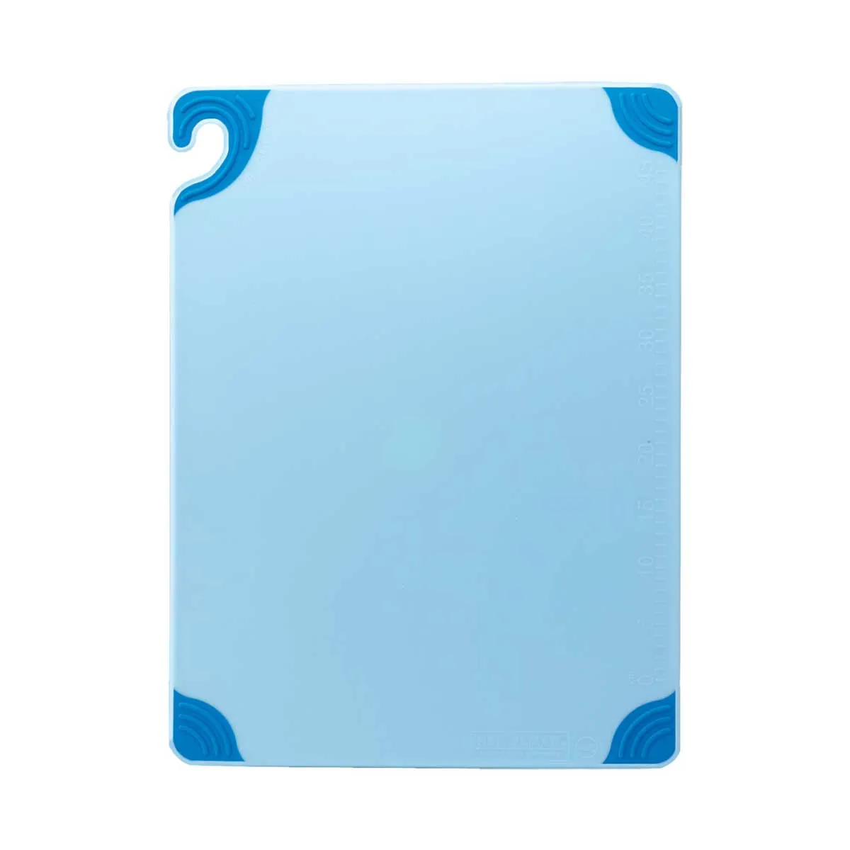 San Jamar CBG152012BL Saf-T-Grip Cutting Board, Blue, 15" x 20" x 1/2"