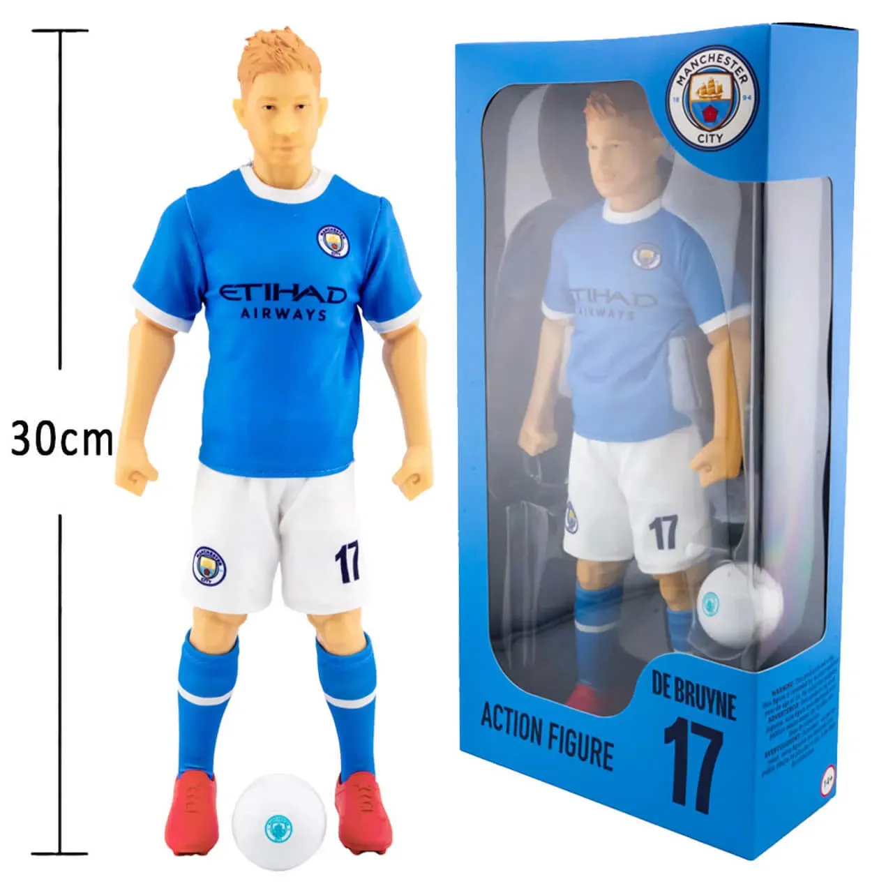 Socker Action Figure De Bruyne