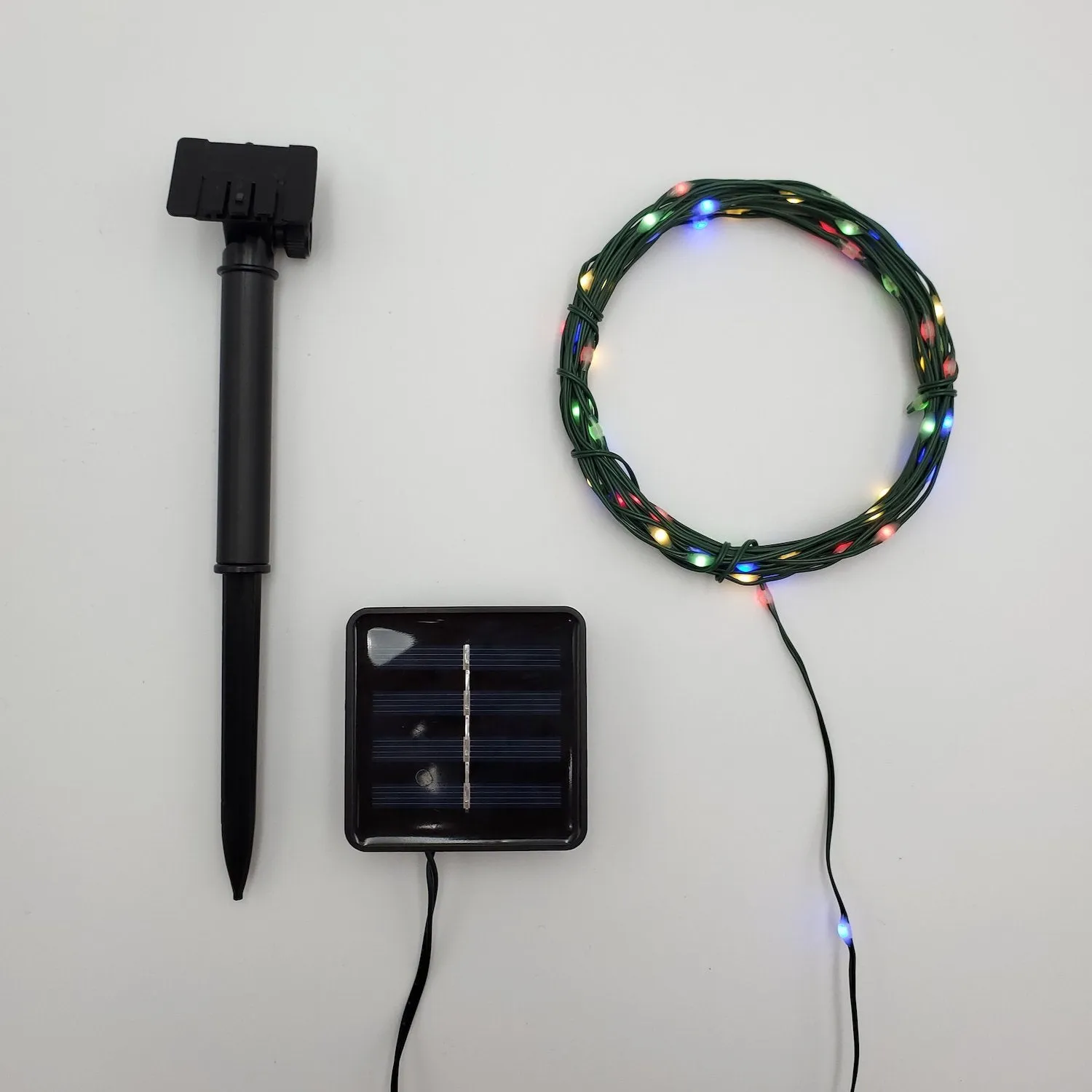 Solar Powered LED PVC Coated String Lights