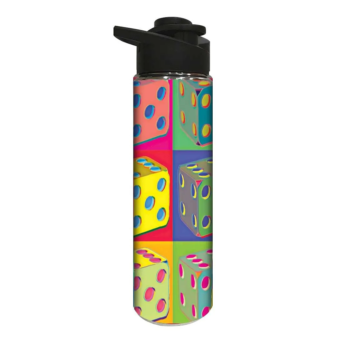 Stainless Steel Water Bottle -  Ludo Dice