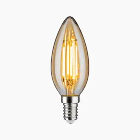 Standard LED Candle Bulb 4.7W E14 Gold Light