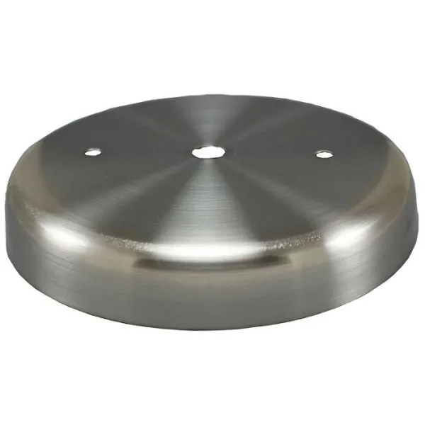 Steel Rounded Canopy 4 - 7/8" - Choose Finish Color