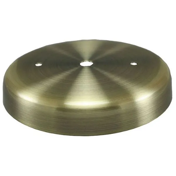 Steel Rounded Canopy 4 - 7/8" - Choose Finish Color