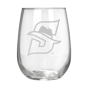 Stetson Hatters 17 oz. Stemless Wine Glass