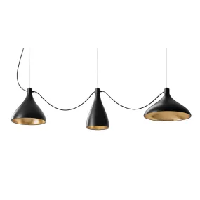 swell 3 string suspension lamp | Pablo