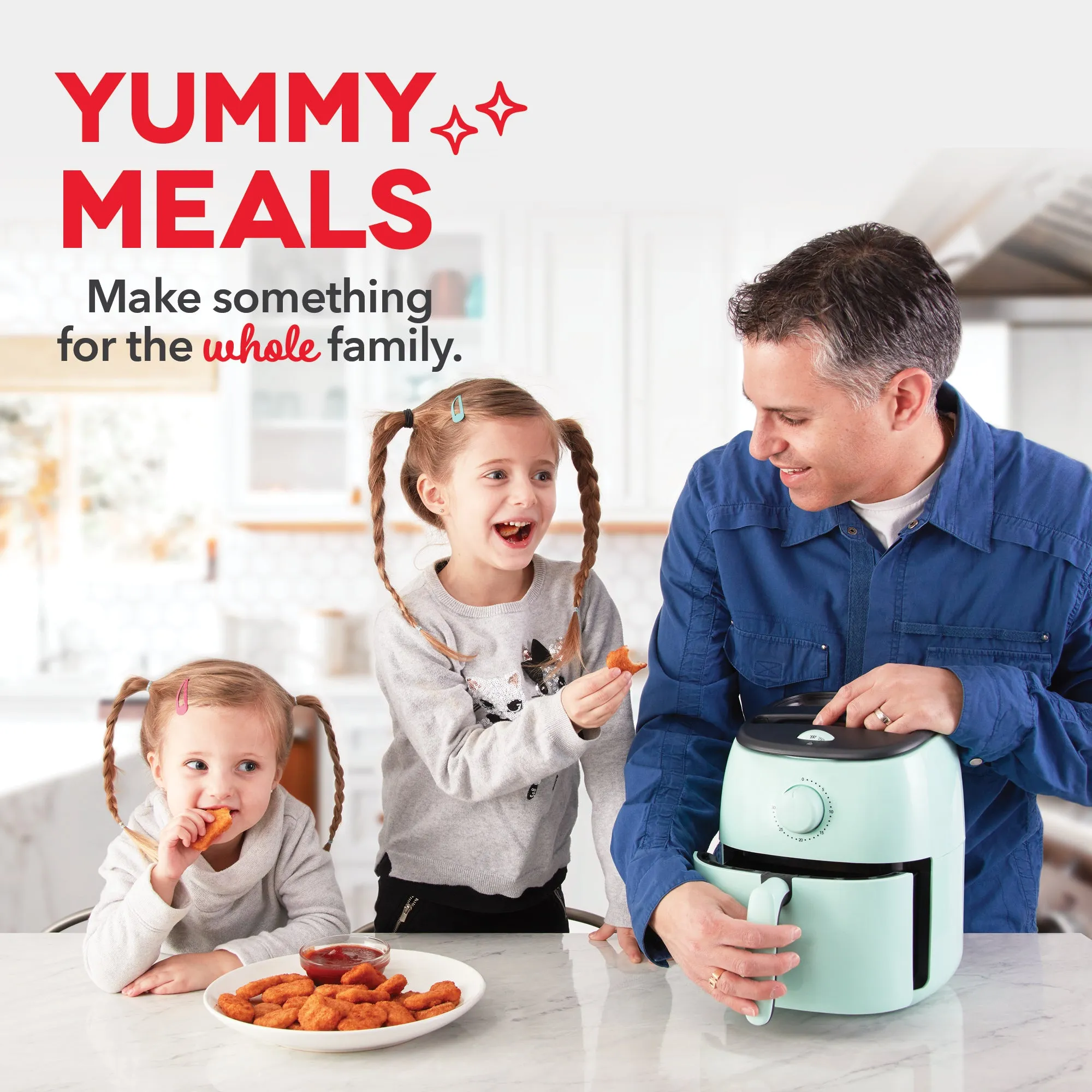 Tasti-Crisp™ Family Size Air Fryer 6 Qt.