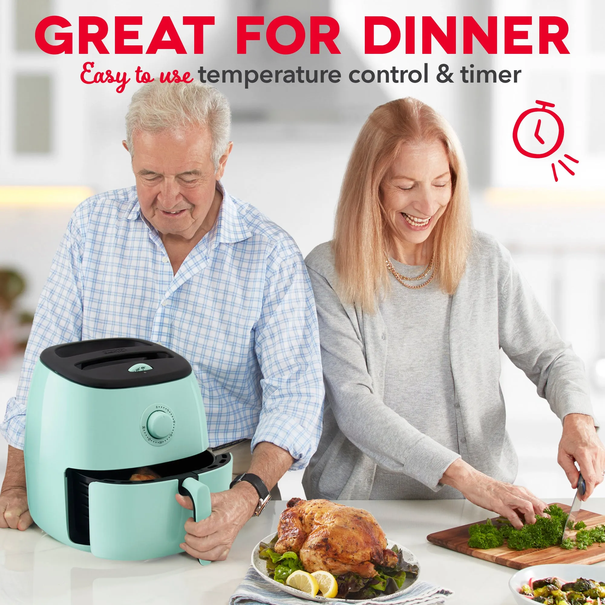 Tasti-Crisp™ Family Size Air Fryer 6 Qt.