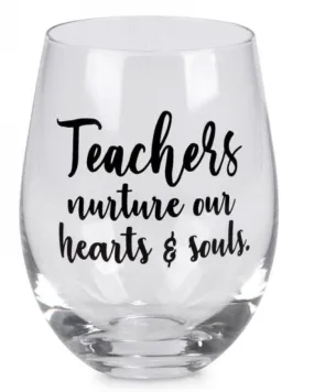 Teacher Wine Glass