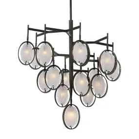 Uttermost Maxin 15 Light Large Bronze Chandelier