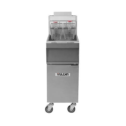 Vulcan 1GR85M 85 Lb High Efficiency Floor Tube Fired Propane Gas Fryer