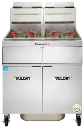 Vulcan 2TR45CF Fryer 31" W, 45-50 lb Capacity