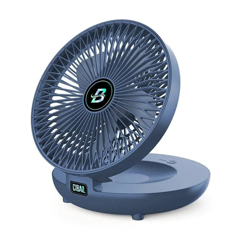 Wall-Mounted Desktop Fan Type-C Charging Portable Table Fans