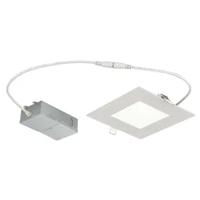 Westinghouse 5193000 6-Inch Slim Square Recessed LED Downlight - 12 Watt - 5000 Kelvin - ENERGY STAR