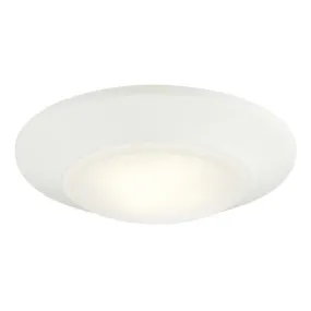 Westinghouse 6322100 Small LED Surface Mount White Finish with Frosted Lens - Dimmable