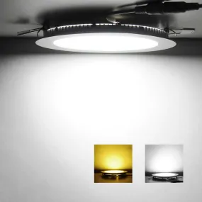 Yescom 12W SMD LED Recessed Ceiling Light w/ Driver